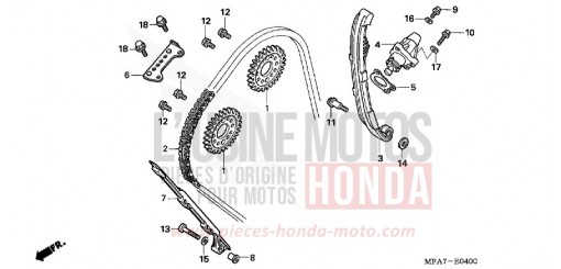 CAM CHAIN/TENSIONER CBF10007 de 2007